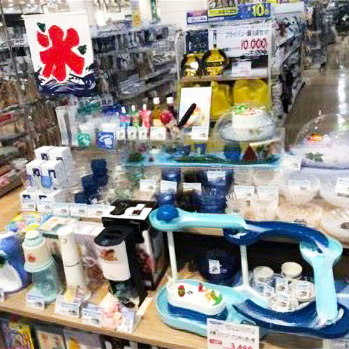 Shaved ice equipment sales area